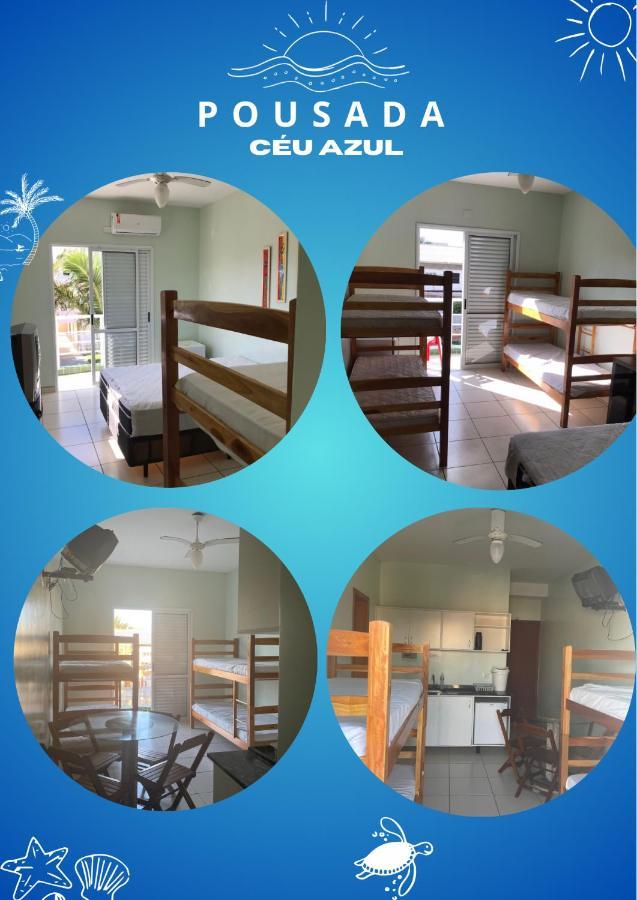 Pousada Ceu Azul Aparthotel กัวราตูบา ภายนอก รูปภาพ
